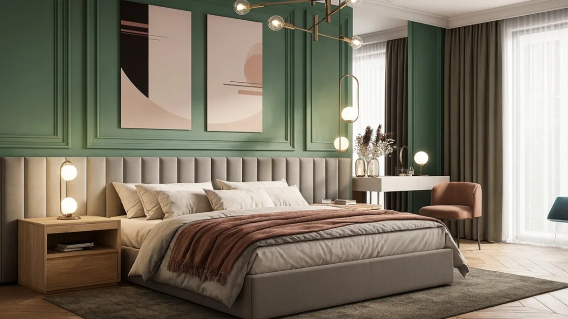Cabeceira modular estofada