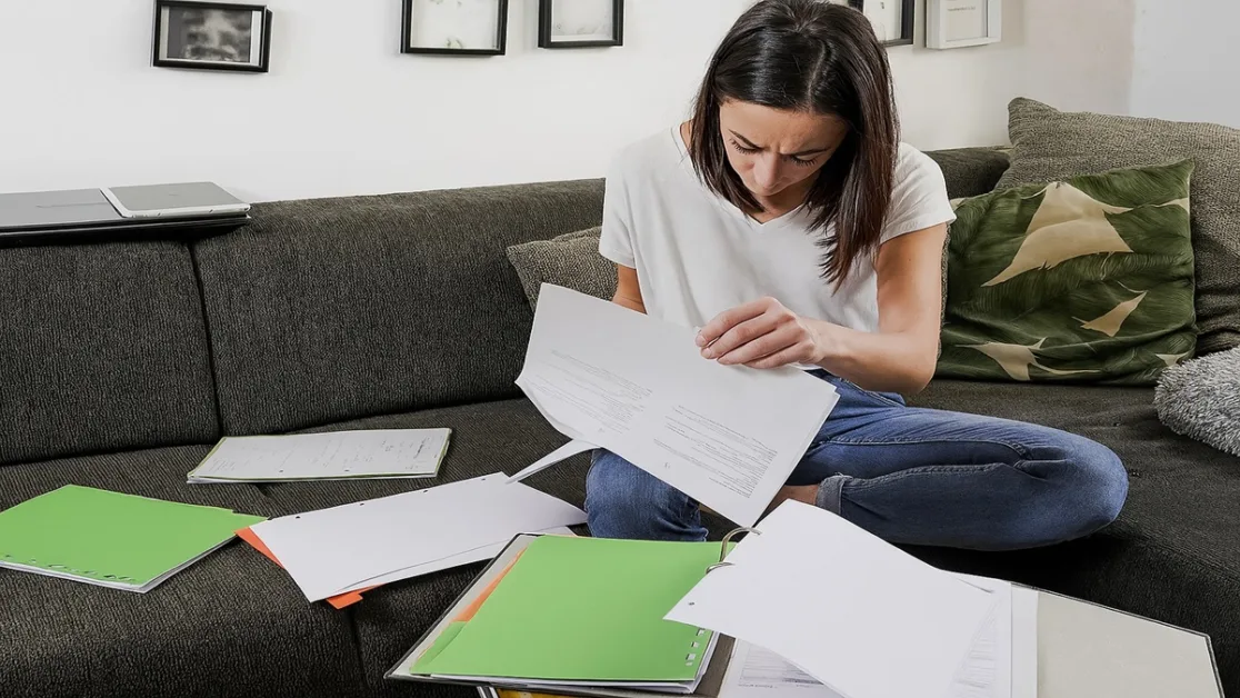 Revise e selecione os trabalhos escolares
