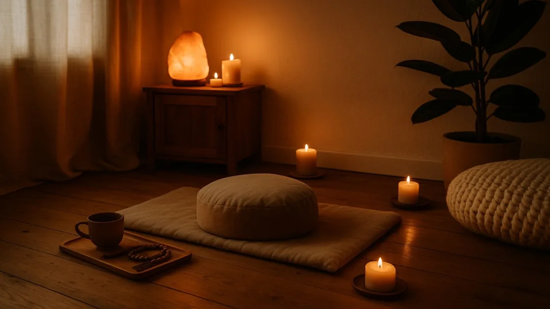cantinho de meditação