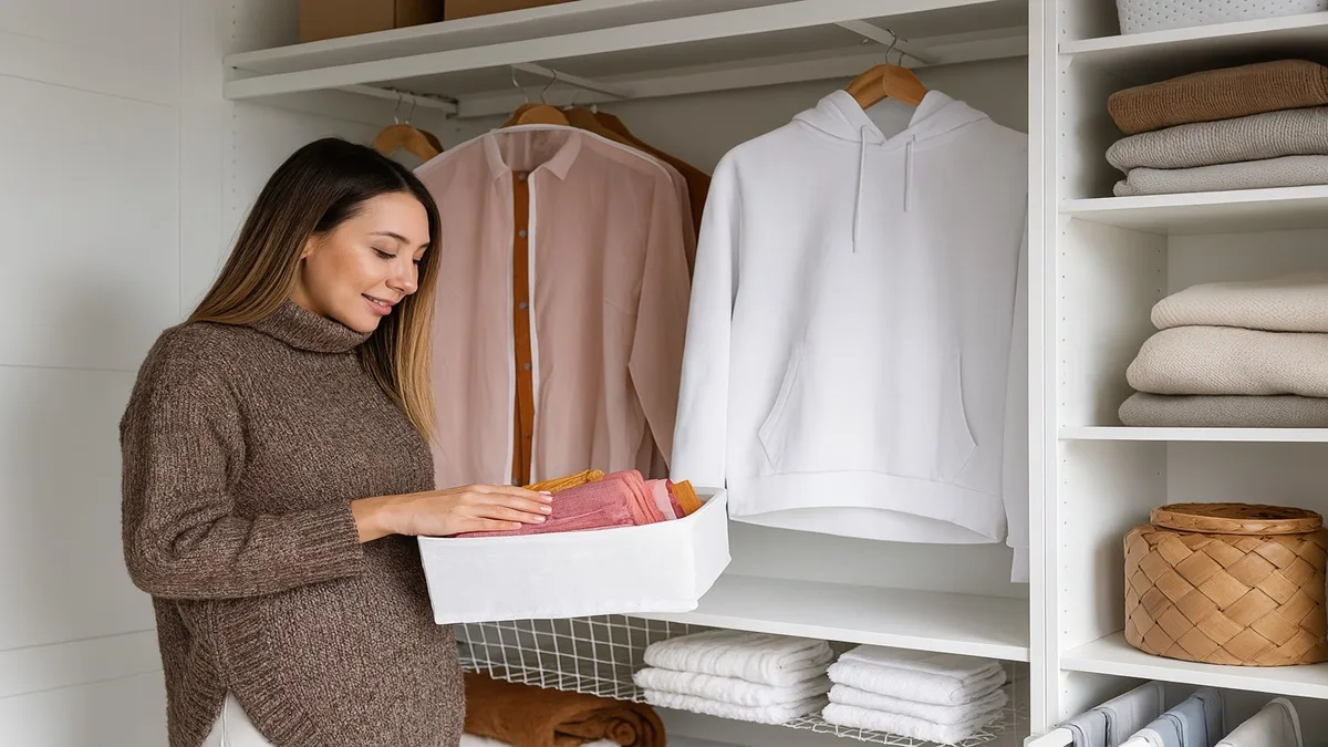 como organizar o guarda roupa