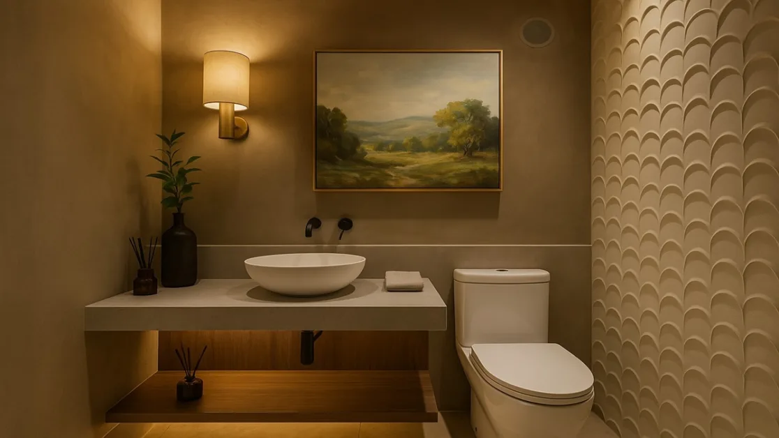 ideias de decoração para lavabo