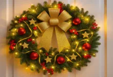 Guirlanda de natal chique