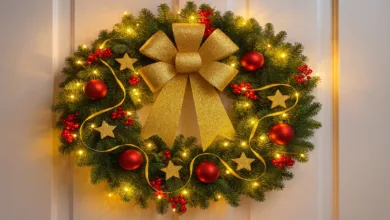 Guirlanda de natal chique