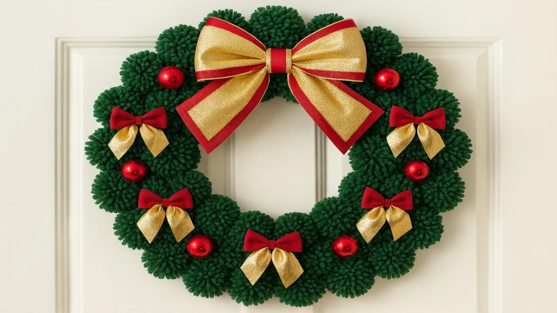 guirlanda de natal em croche
