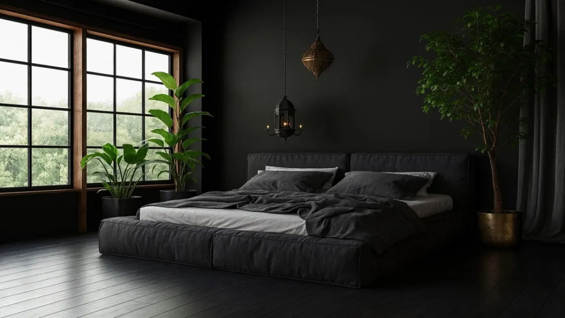 ideias de quarto preto