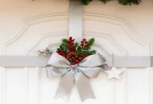 Fita Dupla face de Natal para porta