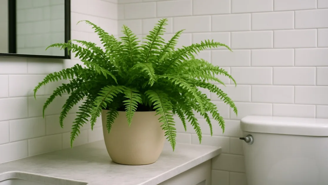 Qual planta pode ficar no banheiro