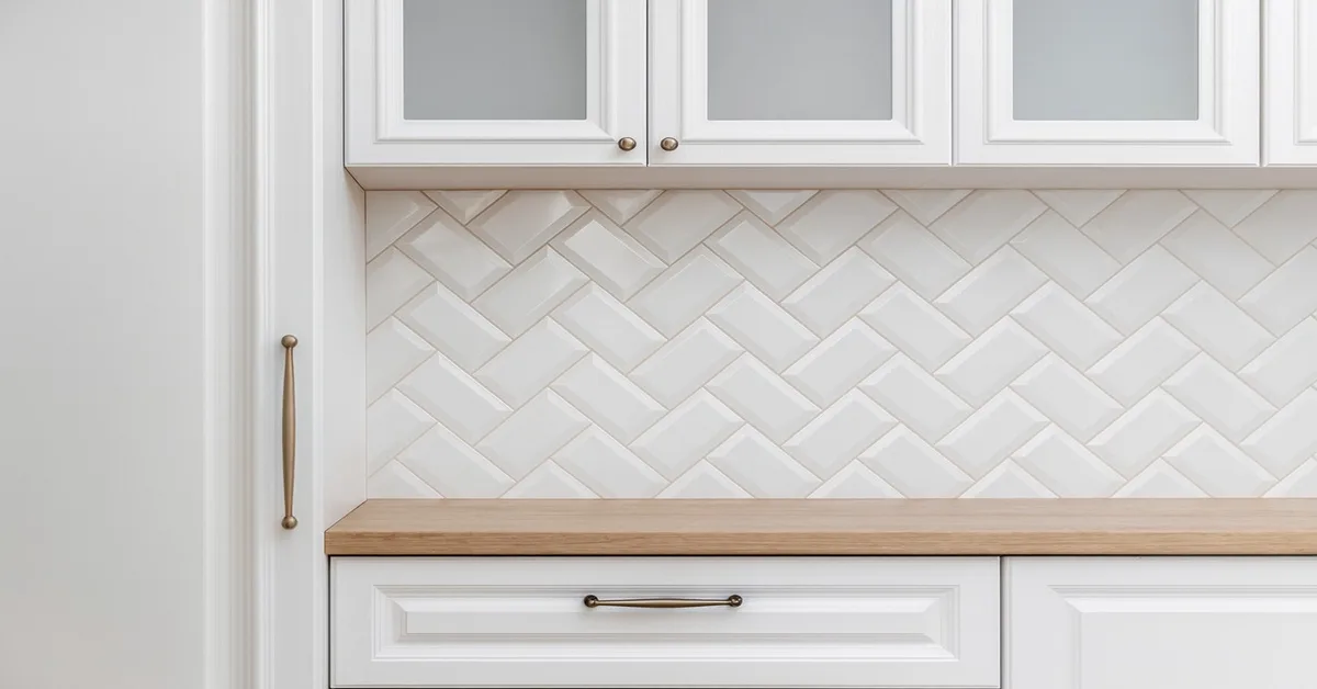 cozinha com Papel de Parede Vinílico