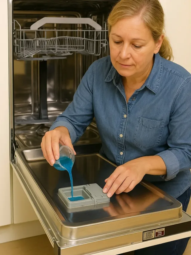 Como limpar sua máquina de lavar louça em 3 passos