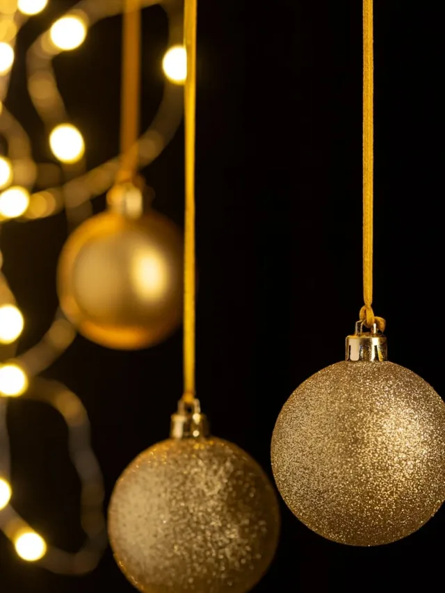 Bolas e metros de pisca ideais para cada tamanho de árvore de Natal