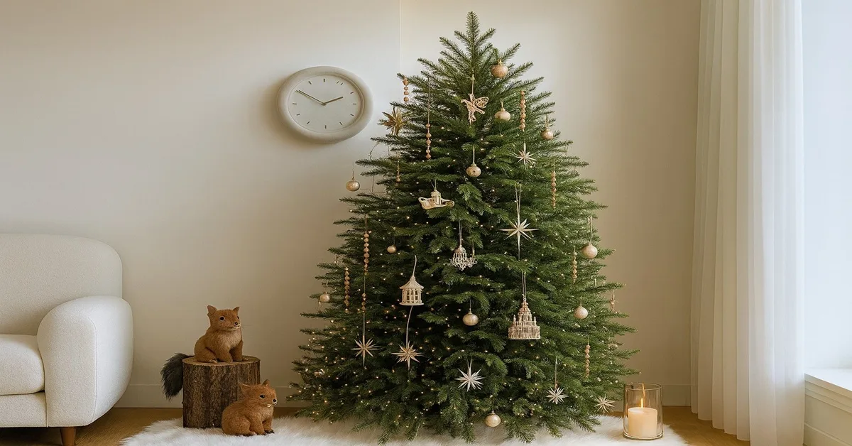 Árvore de Natal minimalista