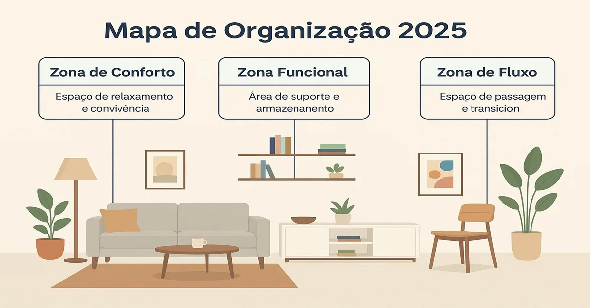 Mapa de organização