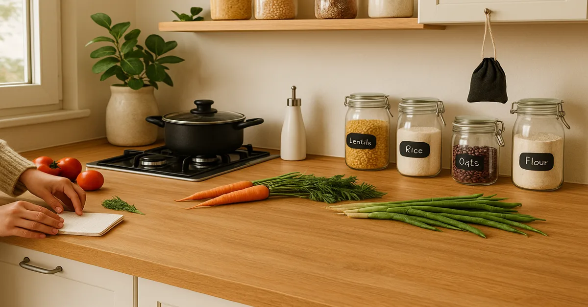 desperdício na cozinha