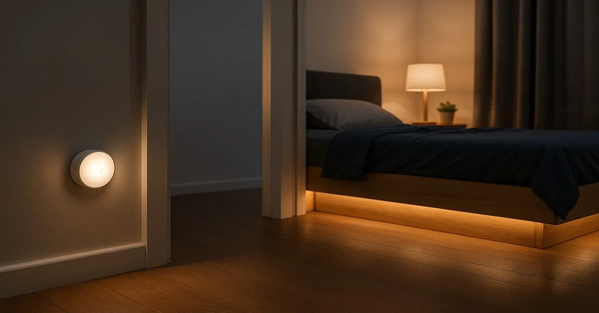 iluminação com Sensores de presença