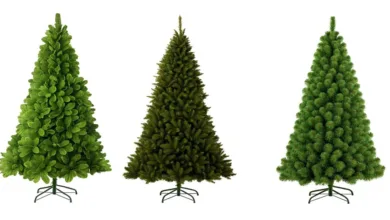 tipos de árvores de natal artificiais grandes e cheias