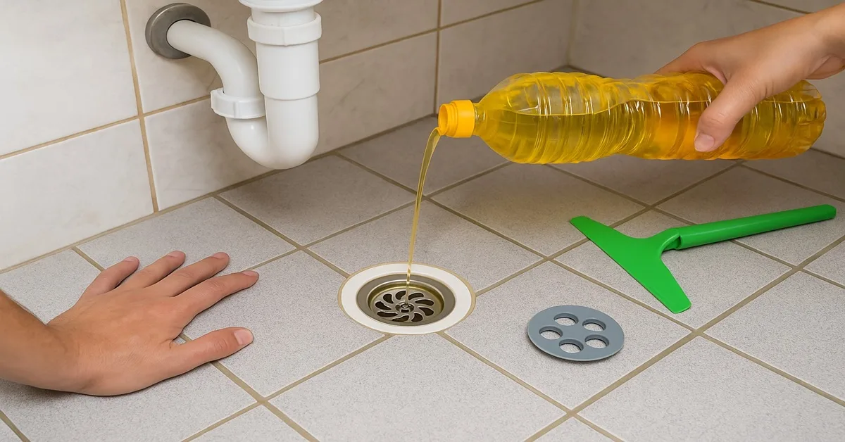 tirando cheiro ruim de ralos