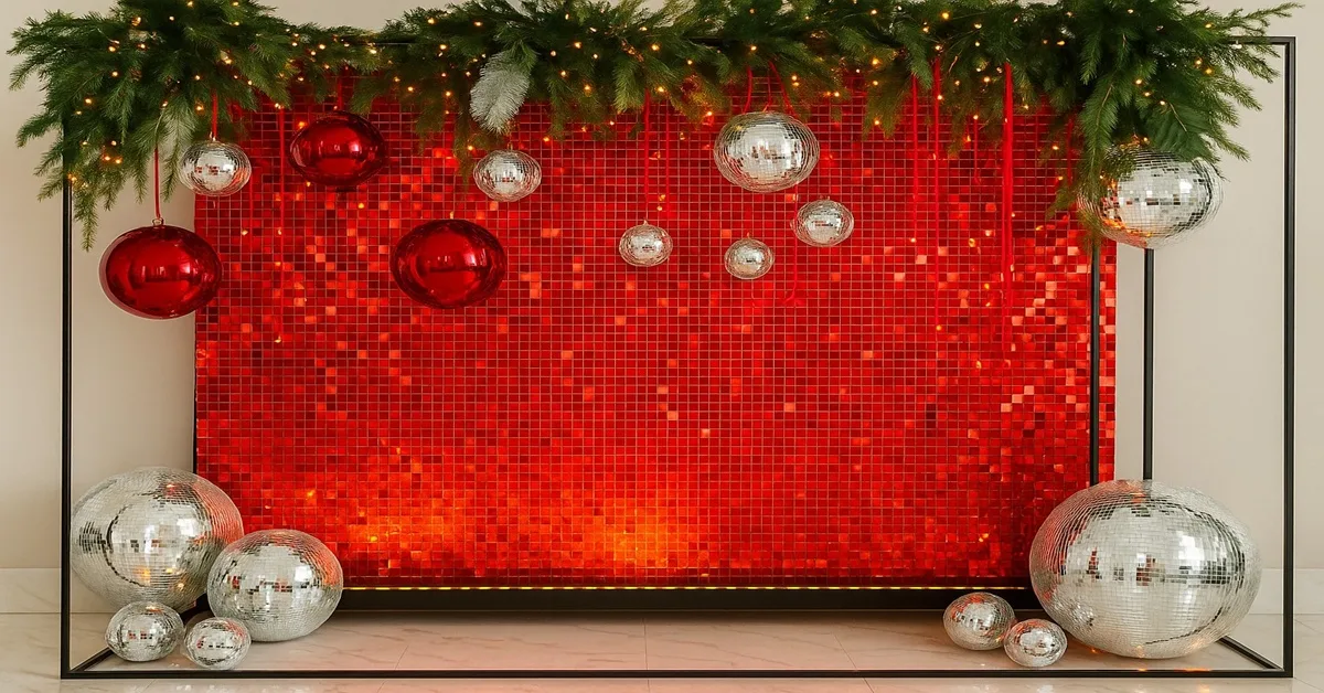 Parede Instagramável de Natal