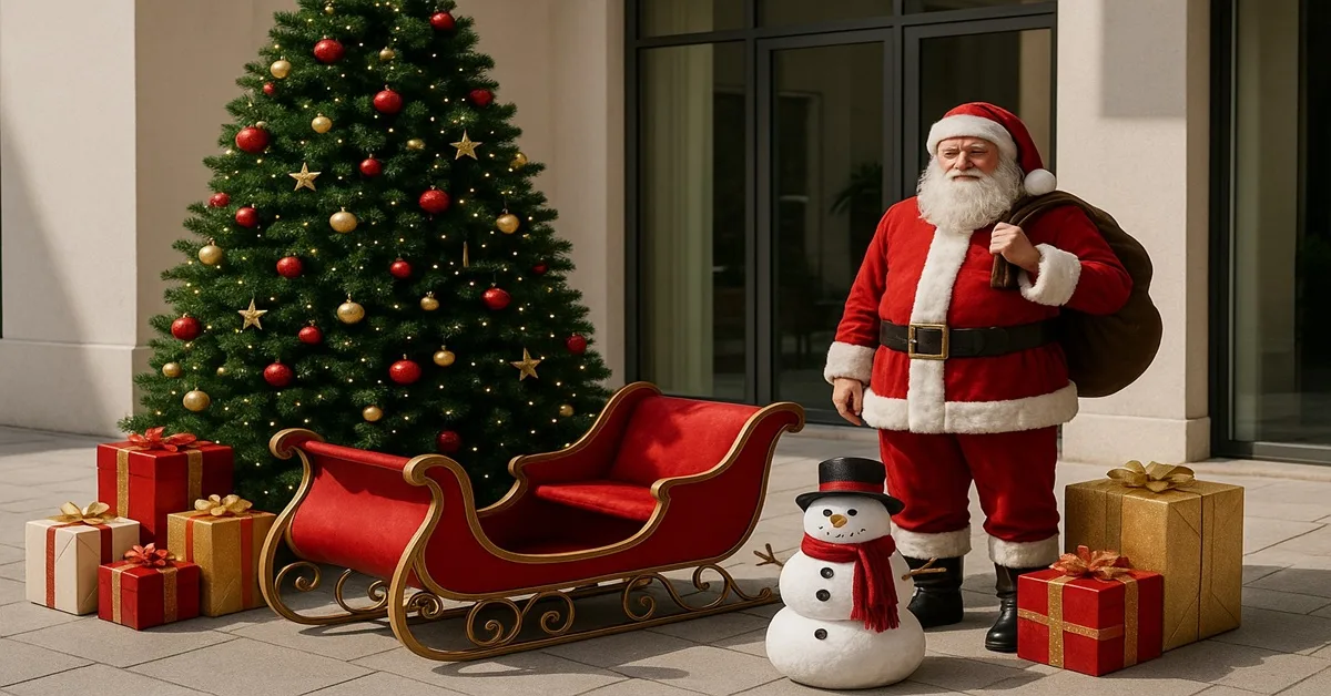 Quanto custa o aluguel de uma árvore de Natal