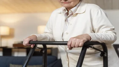 ajustes em um residencial para idosos