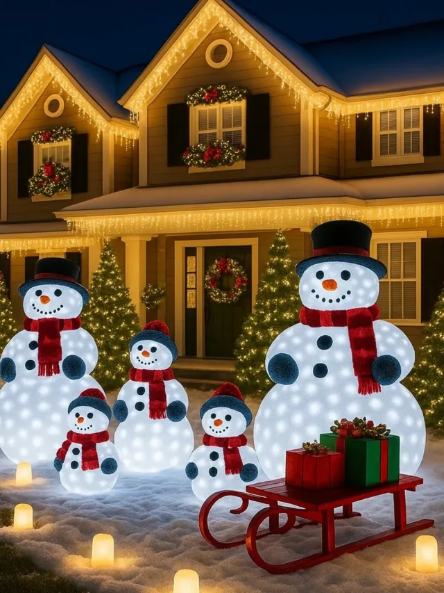 Ideias de fachadas e varandas para o Natal