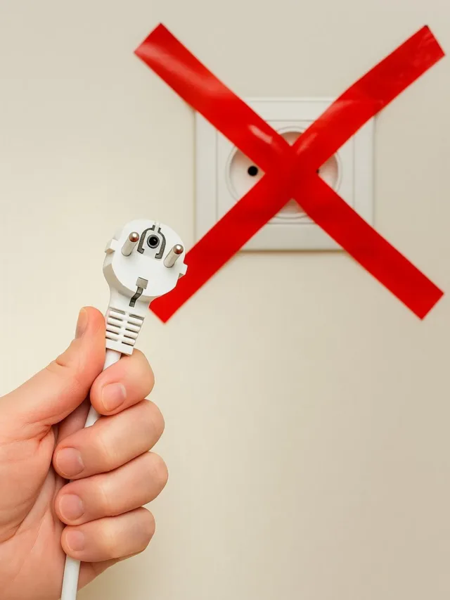 Aparelhos que você deve retirar da tomada sempre que usar