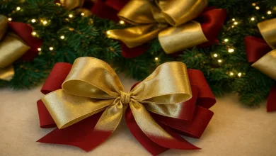 laços para arvore de natal