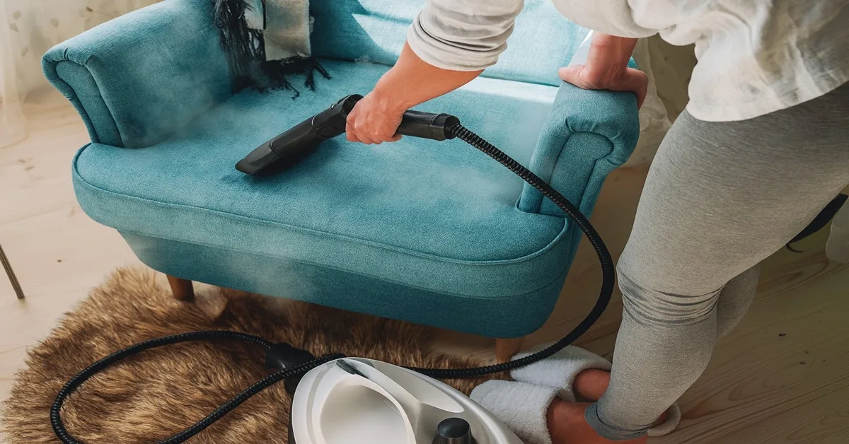 limpar estofados e tapetes em casa