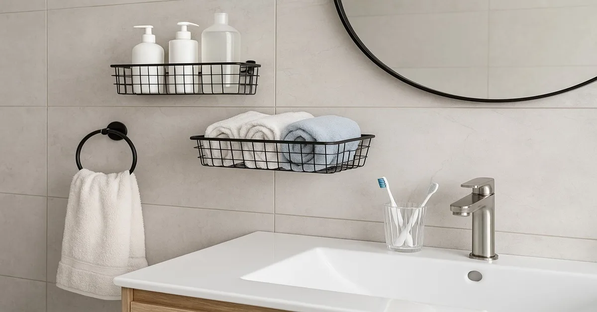 melhores organizadores para banheiro