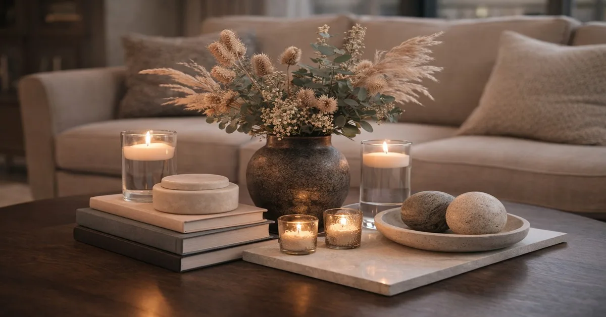 Mesa de centro da sala