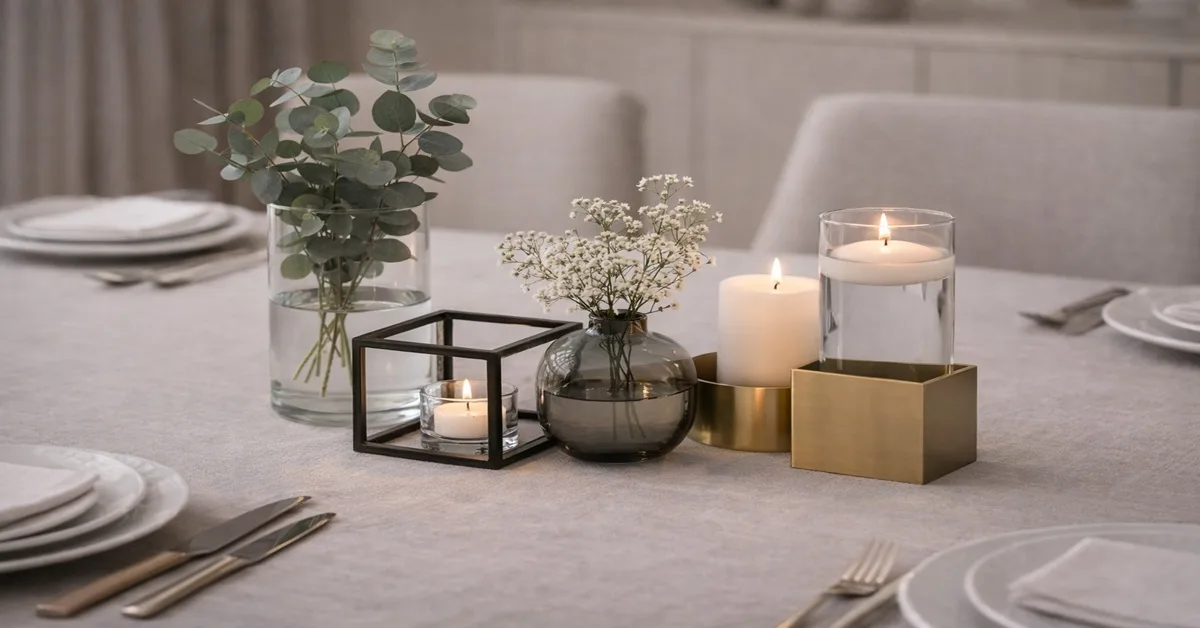 centro de mesa Contemporâneo