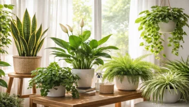 Quais plantas são melhores para purificar o ar interno